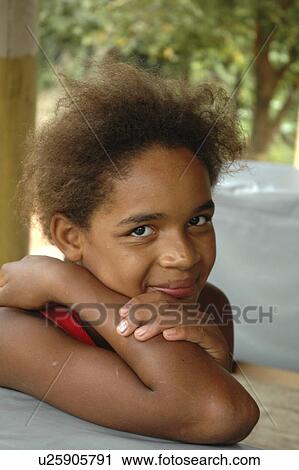Stock Image - brazil, girl, kid, person, child, people. Fotosearch