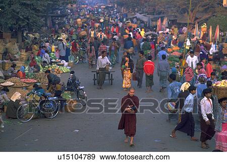 burmese, through, walks, monk, people View Large Photo Image Stock Photo - burmese, through, walks, monk, people. Fotosearch