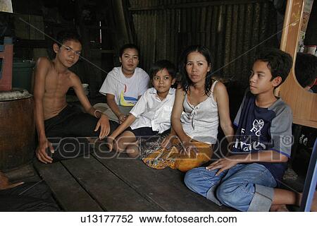 cambodia, people, children, person, house, family View Large Photo Image Stock Image - cambodia, people, children, person, house, family. Fotosearch