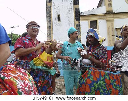 Stock Image - carnaval, people, brazil, birthday, person, party. Fotosearch