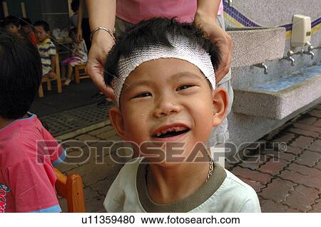 Stock Image - children, hand, school, person, child, people. Fotosearch
