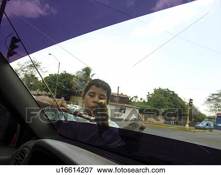 cleaning, people, boy, nicaragua, person, car View Large Photo Image Stock Photo - cleaning, people, boy, nicaragua, person, car. Fotosearch