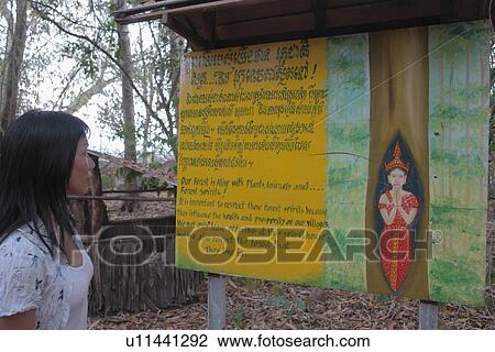Stock Image - community, people, cambodia, women, person, woman. Fotosearch