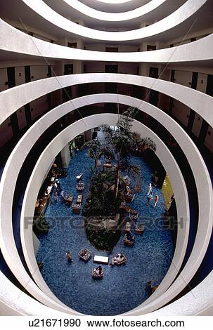 Stock Image - compelling, beacon, creates, hotel, island, lobby. Fotosearch
