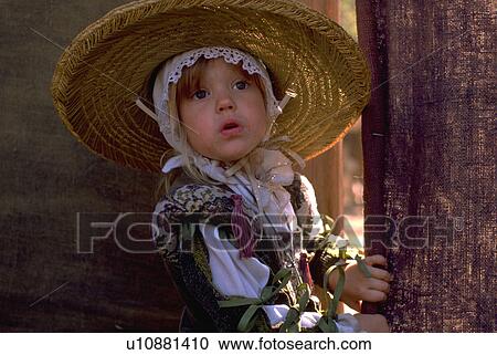 Stock Image - costume, renaissance, elizabethan, world, old, girl. Fotosearch