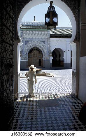 country, morocco, fes, mosque, karouione, 3972 View Large Photo Image Stock Image - country, morocco, fes, mosque, karouione, 3972. Fotosearch
