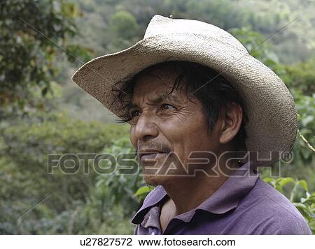 Stock Image - country, person, marcala, farmer, honduras, people. Fotosearch