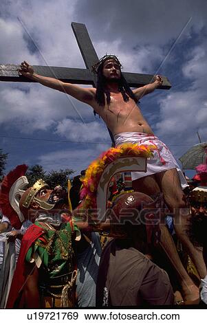 cross, people, raised, christ, jesus, party View Large Photo Image Stock Photo - cross, people, raised, christ, jesus, party. Fotosearch