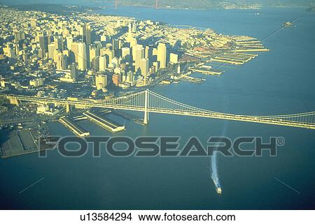 crossing, view, bridge, bay, boat View Large Photo Image Picture - crossing, view, bridge, bay, boat. Fotosearch