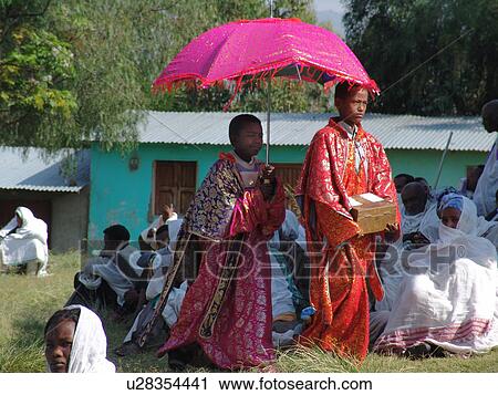 Stock Image - debre, people, ethiopia, birthday, person, party. Fotosearch