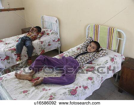 Stock Image - dormitory, person, egypt, 8058, home, people. Fotosearch