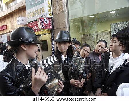 fashionable, shopping, korea, person, pattern, people View Large Photo Image Stock Photograph - fashionable, shopping, korea, person, pattern, people. Fotosearch