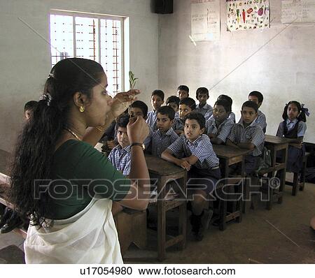 Stock Image - female, people, book, school, person, background. Fotosearch