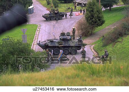 Stock Photograph - francisco, exercise, san, base, militar, military. Fotosearch