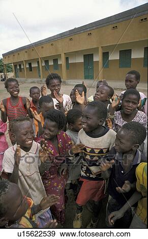 Stock Photo - fsao, person, burkina, children, school, people. Fotosearch