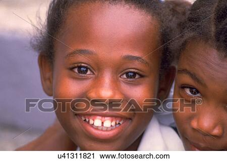 Stock Image - girls, people, two, children, girl, love. Fotosearch