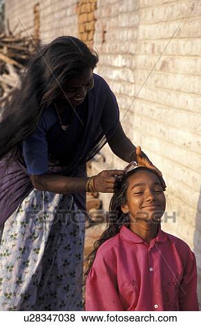 Stock Photo - grooming, people, india, person, sport, woman. Fotosearch