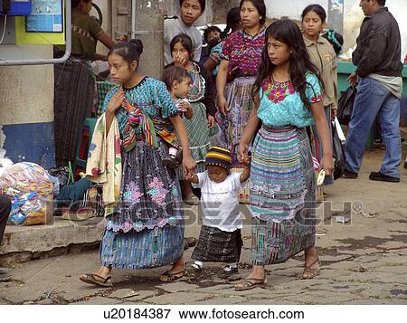 guatemala, people, children, person, pattern, woman View Large Photo Image Stock Photo - guatemala, people, children, person, pattern, woman. Fotosearch