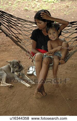 hammock, person, girls, cambodia, children, people View Large Photo Image Stock Photo - hammock, person, girls, cambodia, children, people. Fotosearch