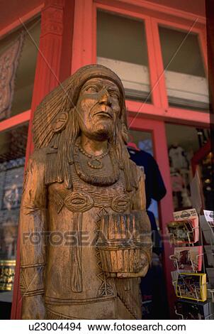 Picture - handicrafts, indian, arkansas, springs, eureka, wooden. Fotosearch