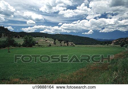 Picture - hispanic, scenic, mexico, new, northern, pastoral. Fotosearch