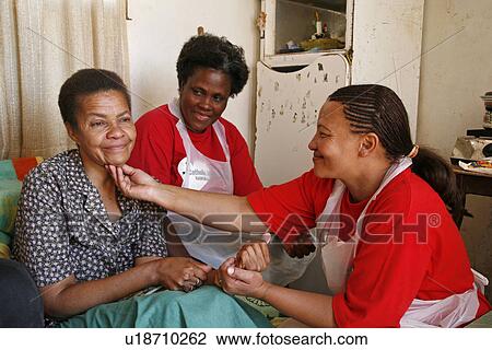 Stock Image - home, people, person, retro, hand, woman. Fotosearch