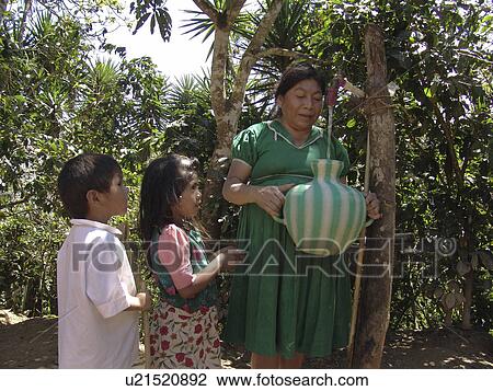 Stock Image - honduras, water, person, fitness, people, woman. Fotosearch