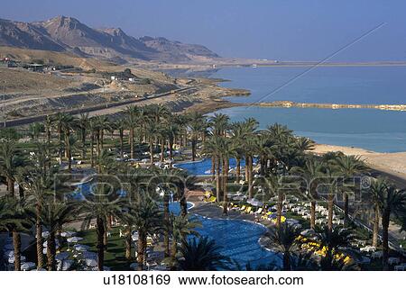 hotel, dead, regency, hyatt, sea, view View Large Photo Image Stock Photo - hotel, dead, regency, hyatt, sea, view. Fotosearch