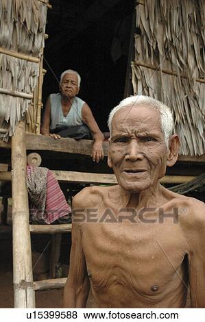 Stock Photo - house, wife, cambodia, person, people. Fotosearch
