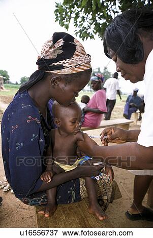 immunisation, child, receiving, ghana, person, people View Large Photo Image Stock Photo - immunisation, child, receiving, ghana, person, people. Fotosearch