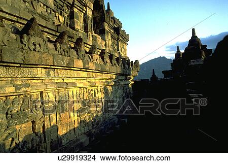 indonesia, buddhist, java, borobudur, temple, art View Large Photo Image Picture - indonesia, buddhist, java, borobudur, temple, art. Fotosearch