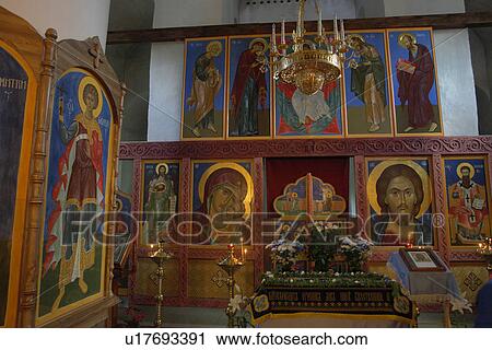 inside, icon, iconastais, russia, person, people View Large Photo Image Stock Image - inside, icon, iconastais, russia, person, people. Fotosearch