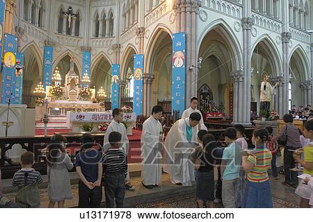inside, person, mass, sunday, china, people View Large Photo Image Stock Photo - inside, person, mass, sunday, china, people. Fotosearch
