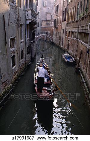 italy, glides, venice, canal, quiet, gondola View Large Photo Image Stock Photo - italy, glides, venice, canal, quiet, gondola. Fotosearch