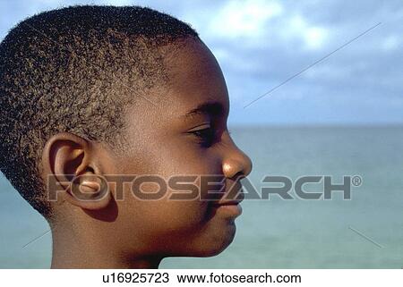 kid, young, child, boy, black, profile View Large Photo Image Stock Image - kid, young, child, boy, black, profile. Fotosearch