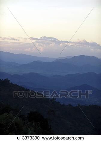 Stock Image - kilimanjaro, person, mt, mount, tanzania, people. Fotosearch
