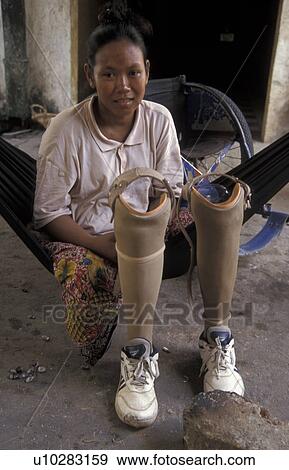 Stock Photo - land, person, rethy, chan, cambodia, people. Fotosearch