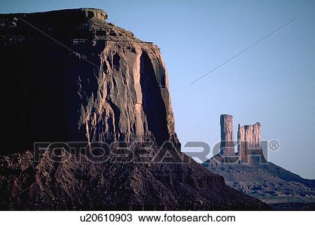 Stock Image - landscape, valley, park, national, arizona, monument. Fotosearch
