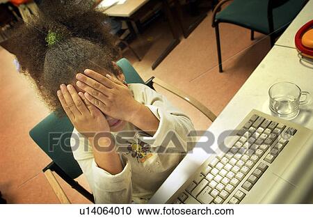 loathing, frustration, internet, kid, child, computer View Large Photo Image Stock Image - loathing, frustration, internet, kid, child, computer. Fotosearch