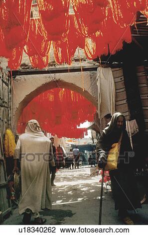Stock Image - market, person, street, economy, 3510, people. Fotosearch