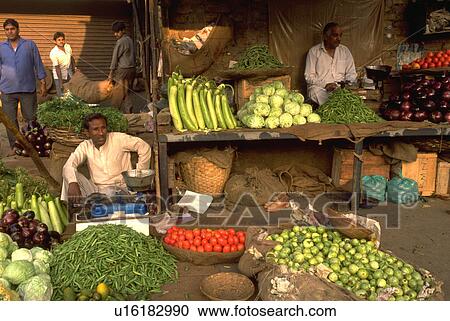 market, sell, street, fruits, vegetables, venders View Large Photo Image Stock Image - market, sell, street, fruits, vegetables, venders. Fotosearch