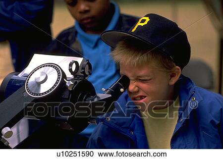 microscope, child, boy, kid, children, people View Large Photo Image Stock Image - microscope, child, boy, kid, children, people. Fotosearch
