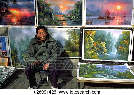 paintings, korea, south, east, far, seoul View Large Photo Image Stock Photograph - paintings, korea, south, east, far, seoul. Fotosearch