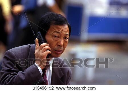 Stock Image - people, 3363, person, technology, business. Fotosearch