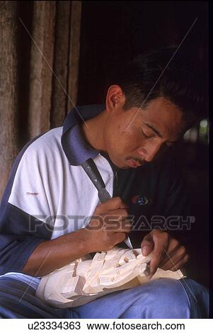 Stock Image - person, hispanic, mexico, art, people. Fotosearch
