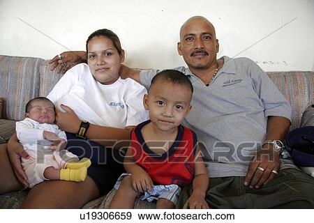 Stock Photo - person, people, border, child, house, family. Fotosearch