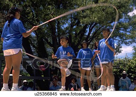 Stock Photography - playing, girl, girls, children, sport, people. Fotosearch