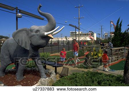 Stock Image - putt, elelphant, seen, wildlife, flamingo, statue. Fotosearch