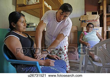 Stock Image - rita, hand, santa, guatemala, person, people. Fotosearch