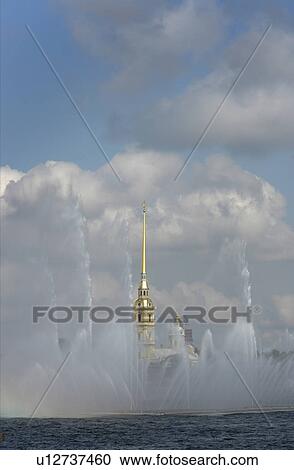 Stock Image - river, people, view, russia, person, water. Fotosearch